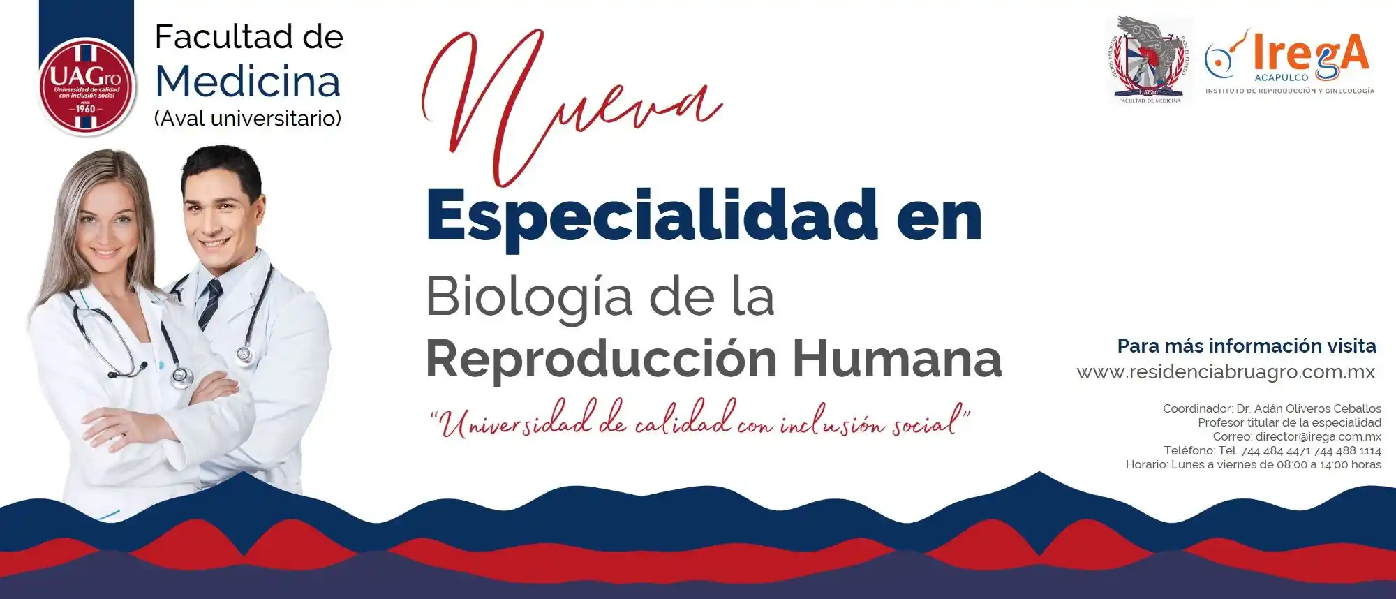 Especialidad médica en Biología de la Reproducción Humana
