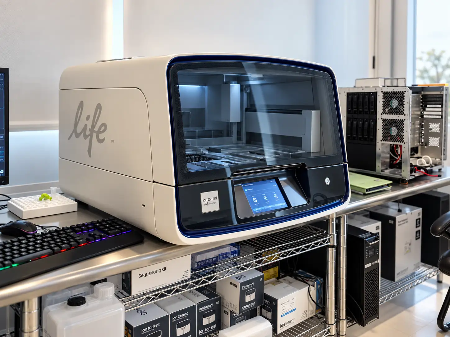 Equipo de biología molecular y genética reproductiva en IREGA Acapulco